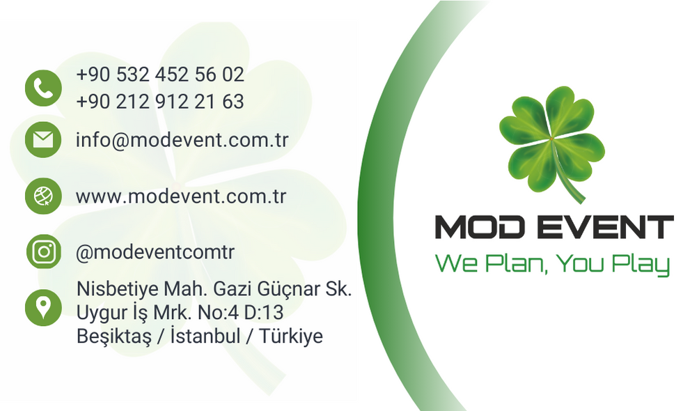 Mod Event Telefon numarası, adres, iletişim